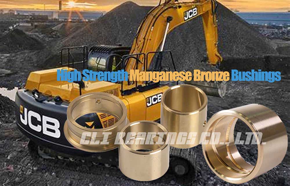 casting C83600 manganese bronze bushings for  excavator bulldozer earthmover crawler backhoe dock mechanism, trucks, farm machineries and agricultural machines