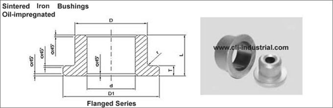 Iron Flanged Bushes