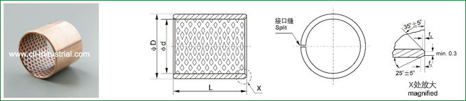 CLI-09G Wrapped Bronze Bush